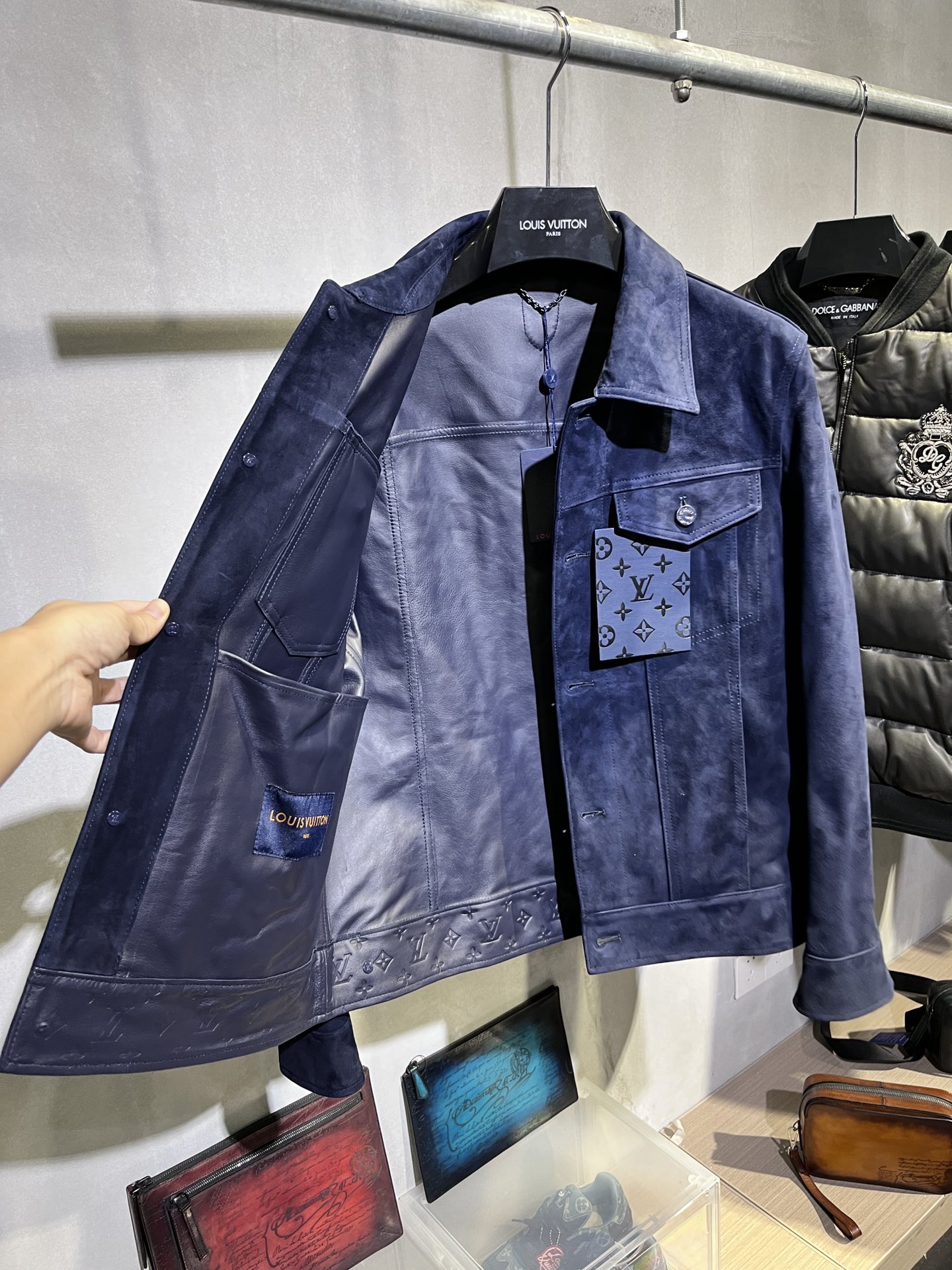 LV Real Leather Jacket