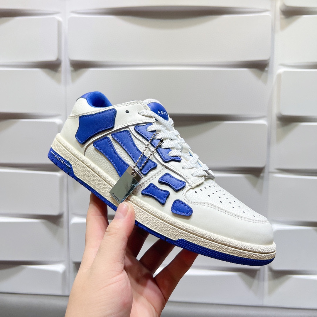 AMIRI SKELETON LOW-SKEL TOP SNEAKERS