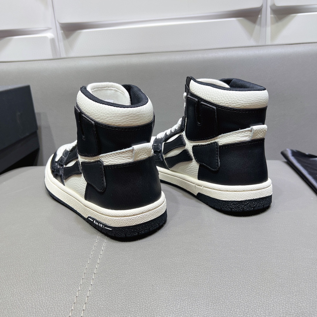 AMIRI SKELETON HIGH-SKEL TOP SNEAKERS