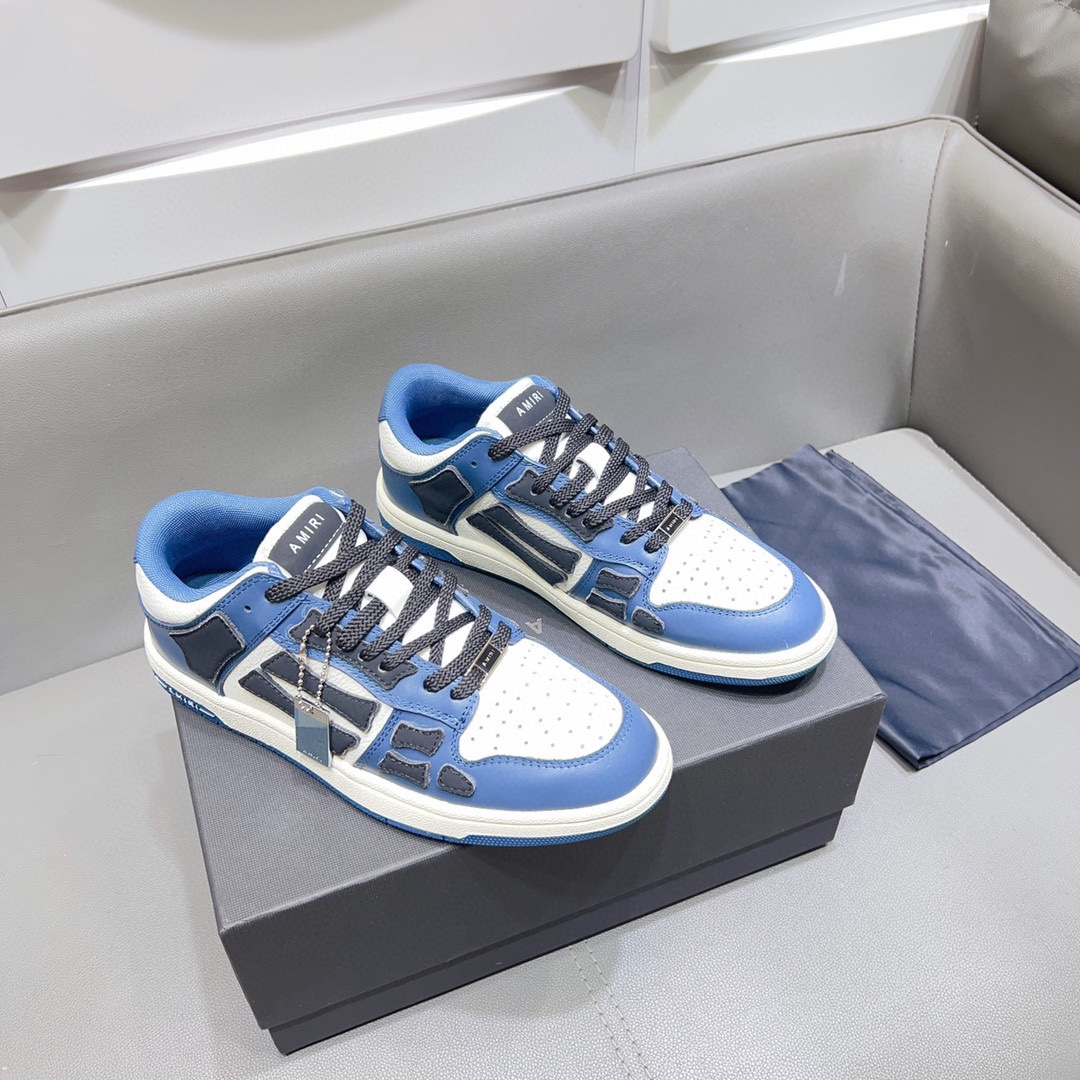 AMIRI SKELETON LOW-SKEL TOP SNEAKERS
