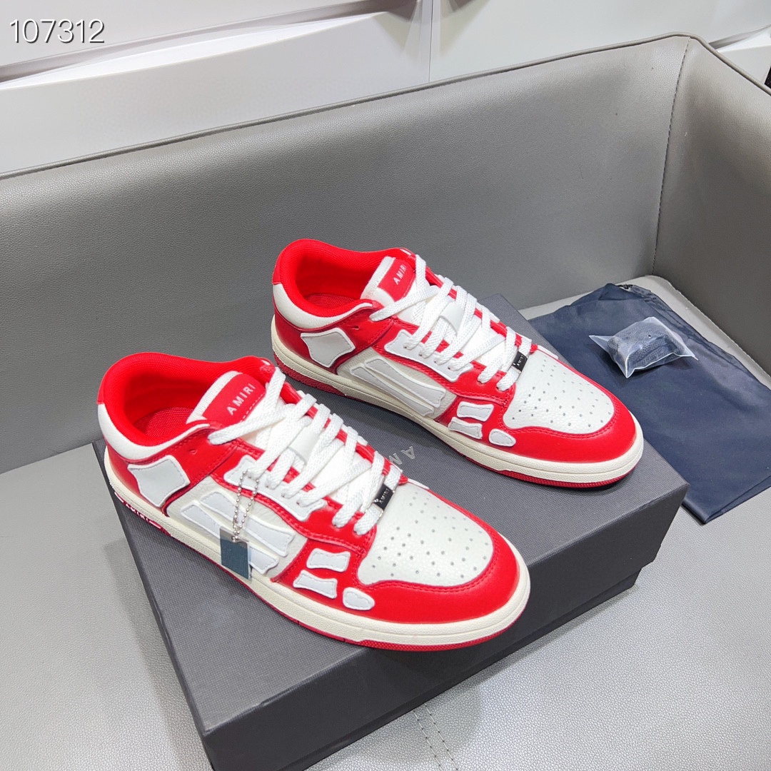 AMIRI SKELETON LOW-SKEL TOP SNEAKERS