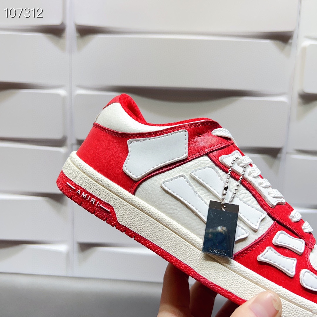 AMIRI SKELETON LOW-SKEL TOP SNEAKERS