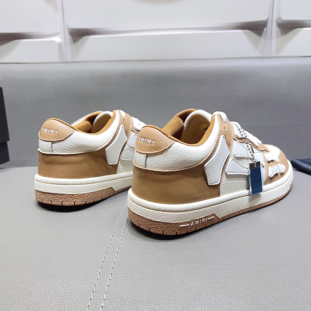 AMIRI SKELETON LOW-SKEL TOP SNEAKERS