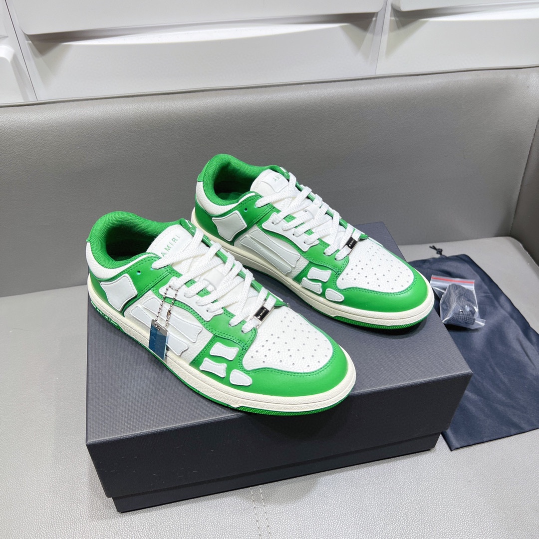 AMIRI SKELETON LOW-SKEL TOP SNEAKERS