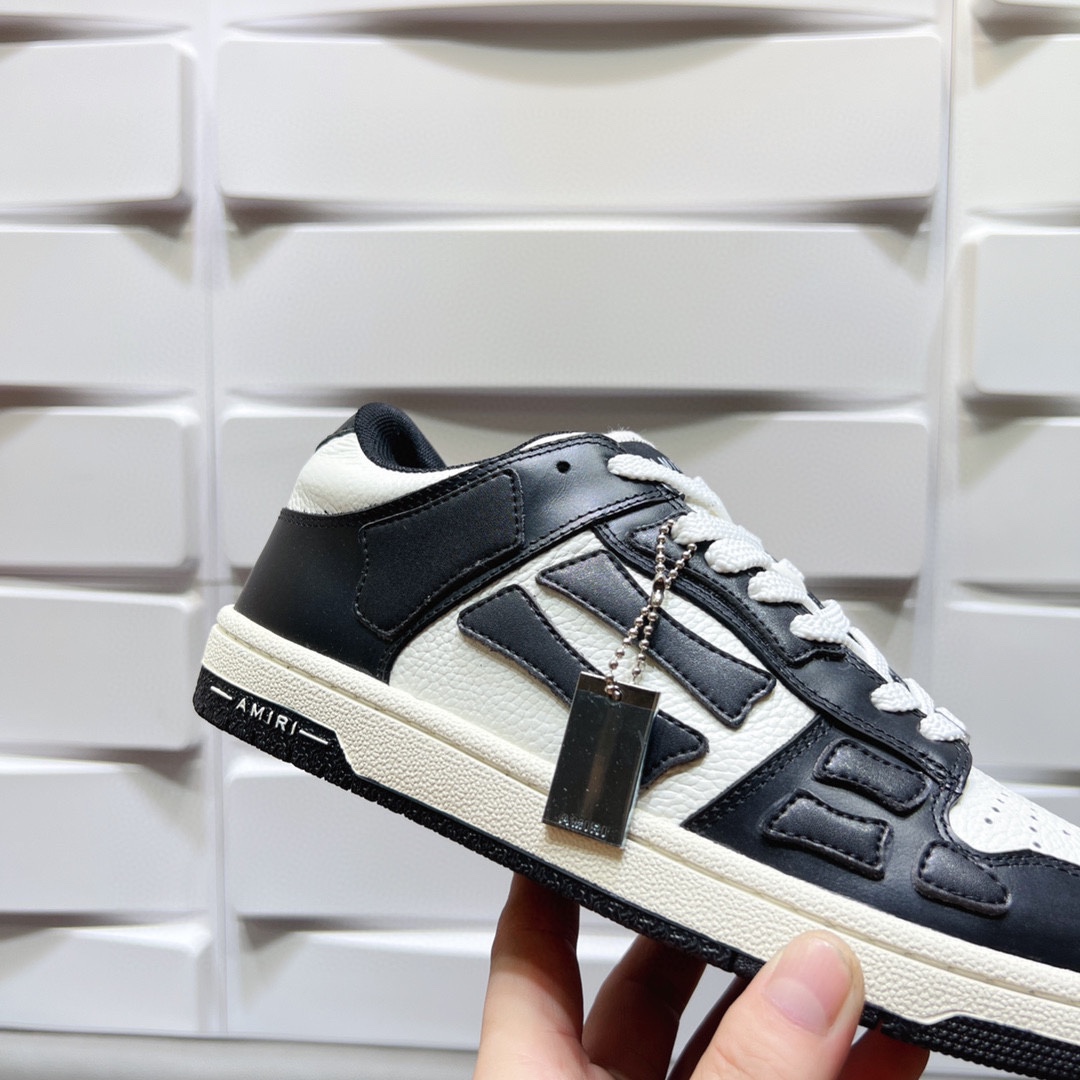 AMIRI SKELETON LOW-SKEL TOP SNEAKERS