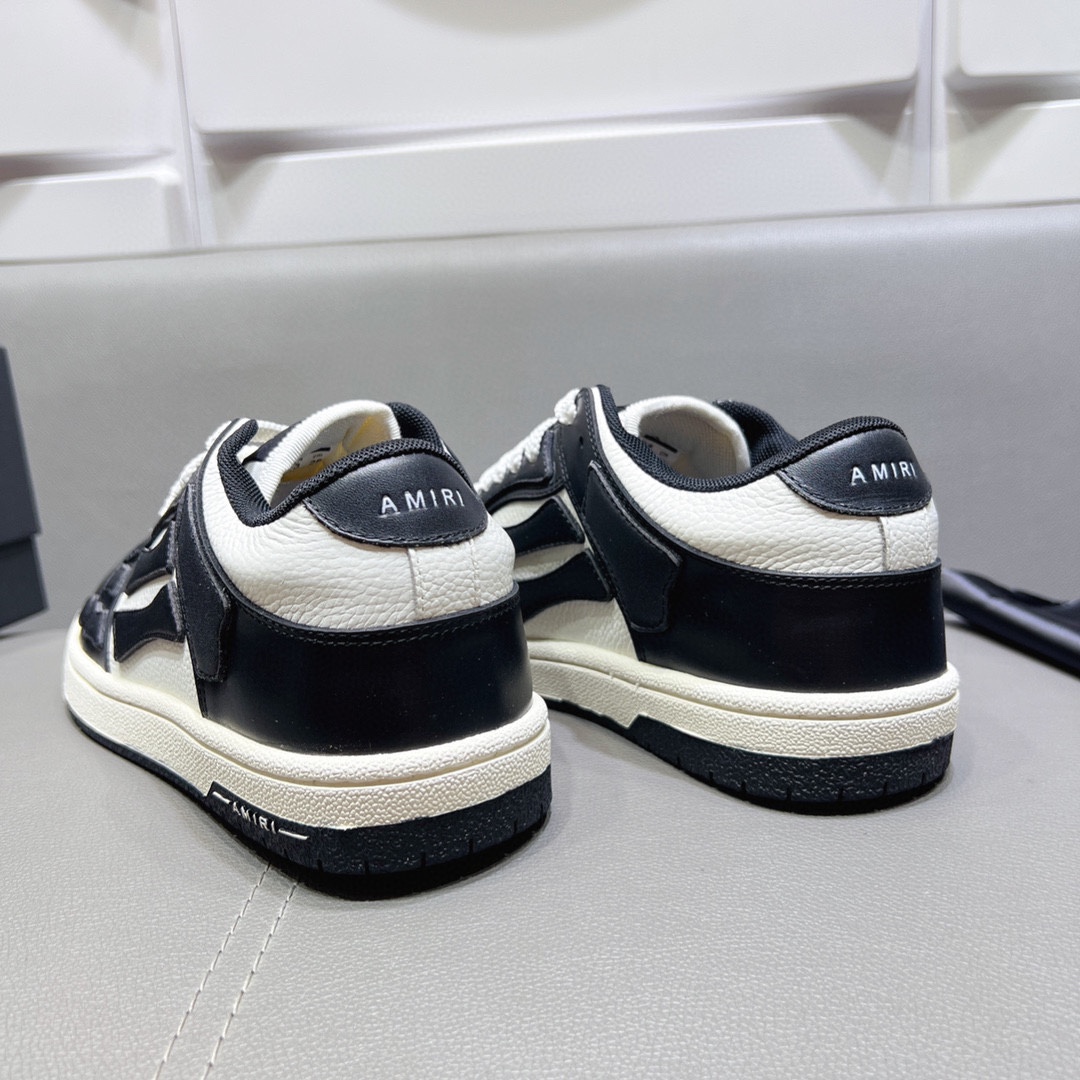 AMIRI SKELETON LOW-SKEL TOP SNEAKERS