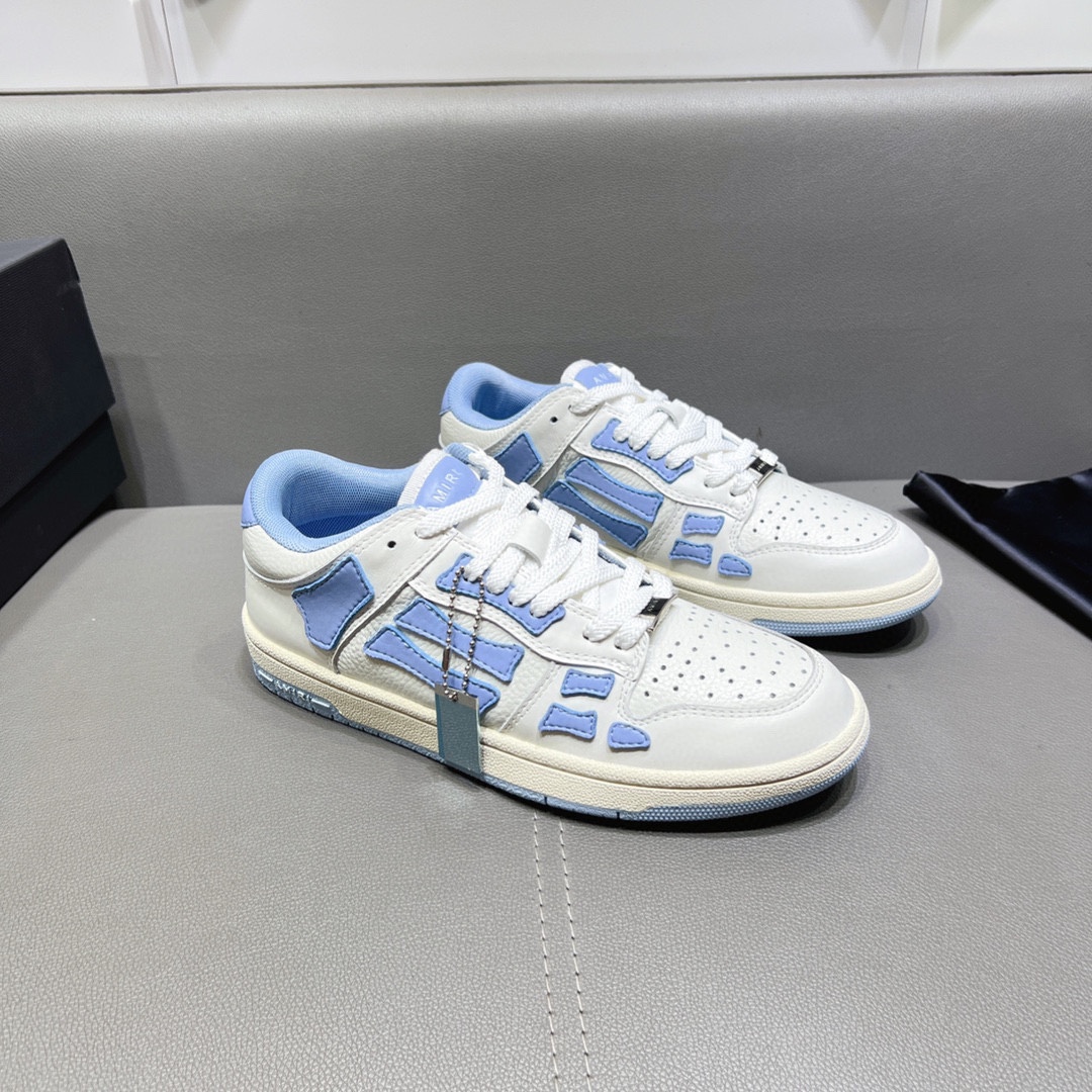 AMIRI SKELETON LOW-SKEL TOP SNEAKERS