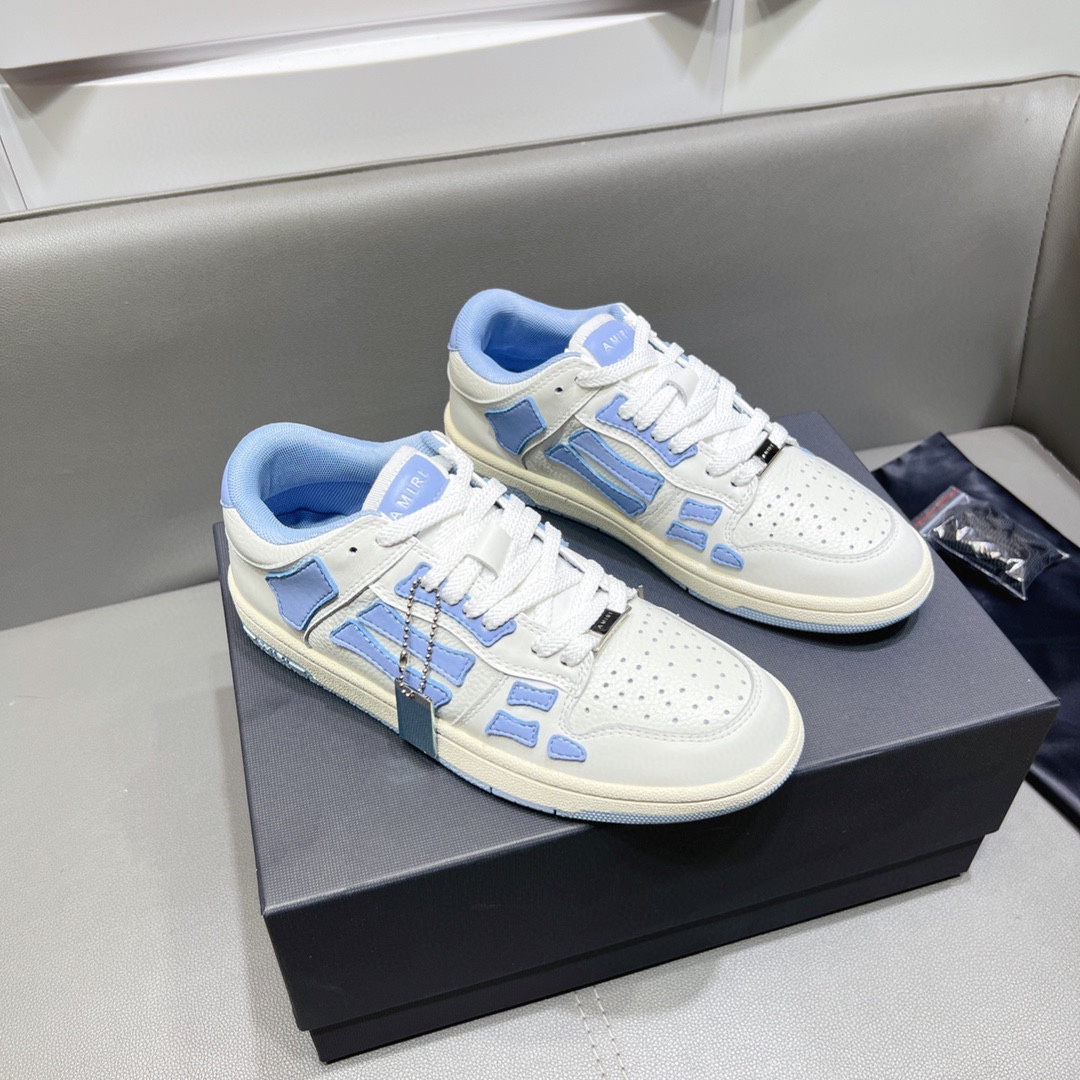 AMIRI SKELETON LOW-SKEL TOP SNEAKERS