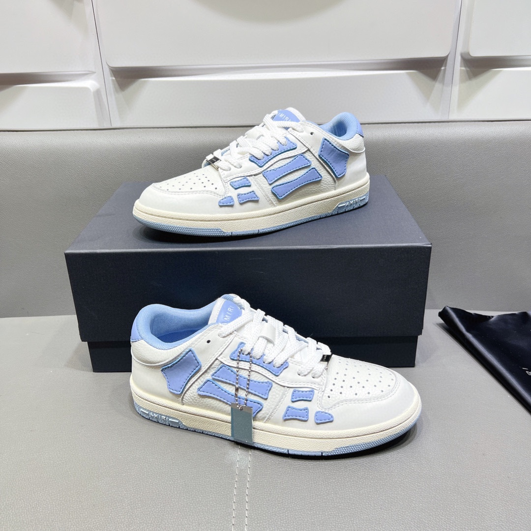 AMIRI SKELETON LOW-SKEL TOP SNEAKERS