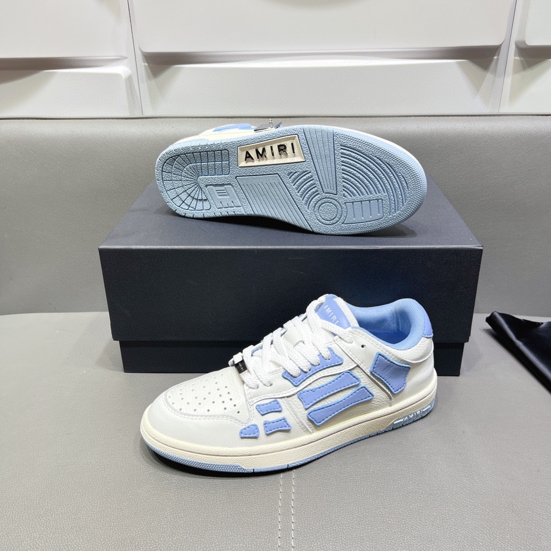 AMIRI SKELETON LOW-SKEL TOP SNEAKERS