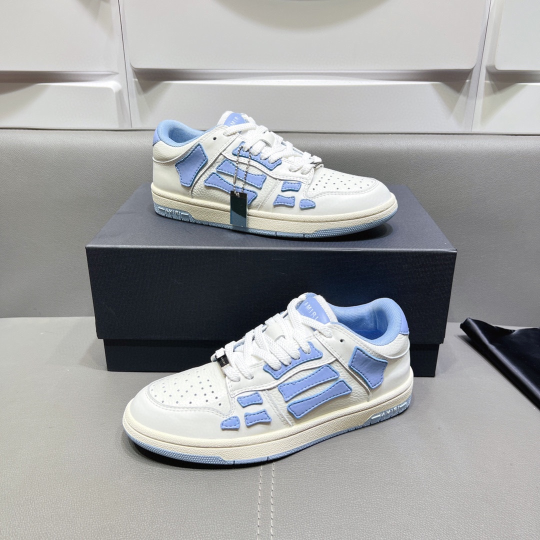 AMIRI SKELETON LOW-SKEL TOP SNEAKERS