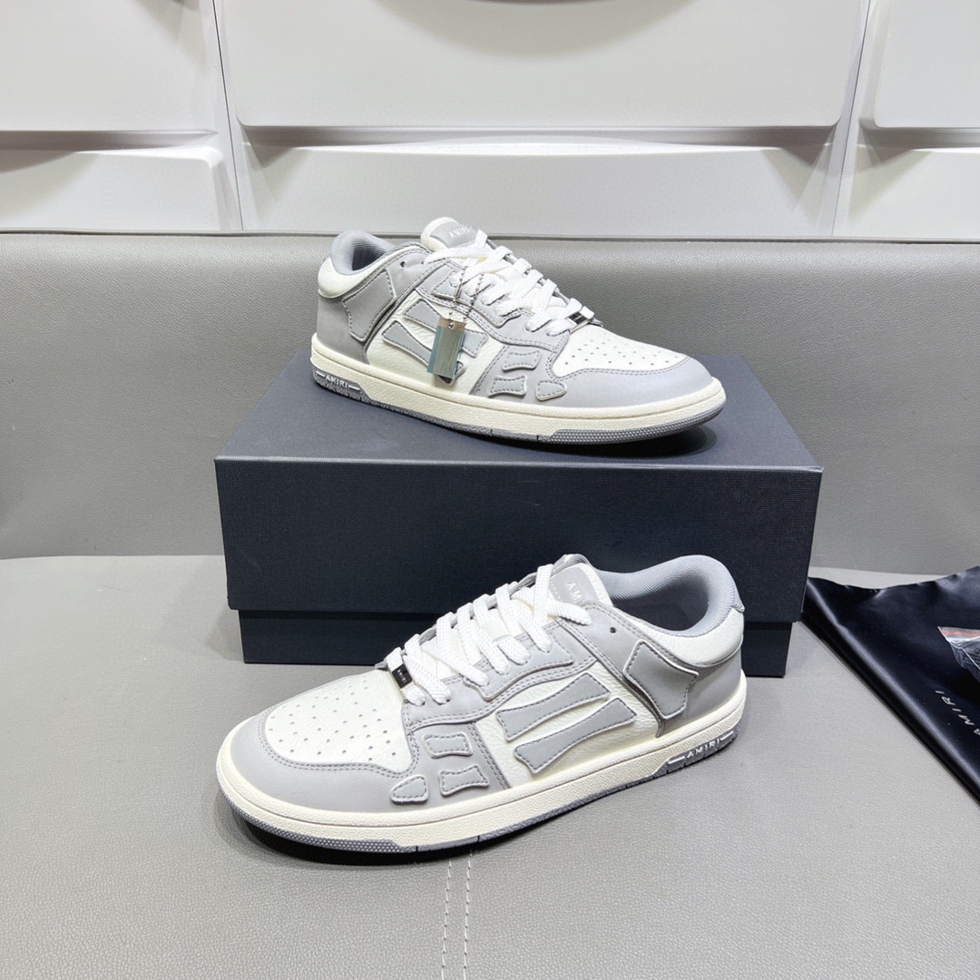 AMIRI SKELETON LOW-SKEL TOP SNEAKERS
