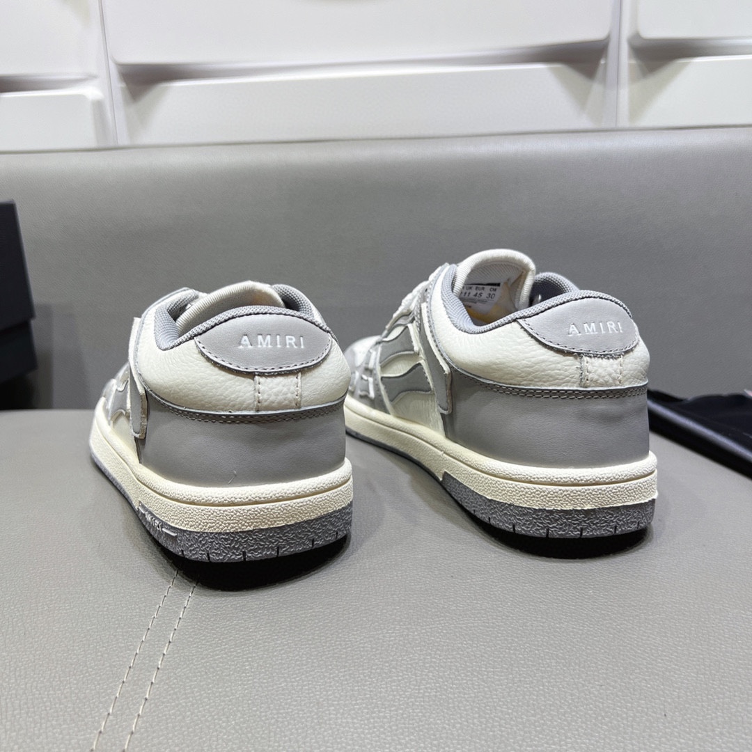 AMIRI SKELETON LOW-SKEL TOP SNEAKERS