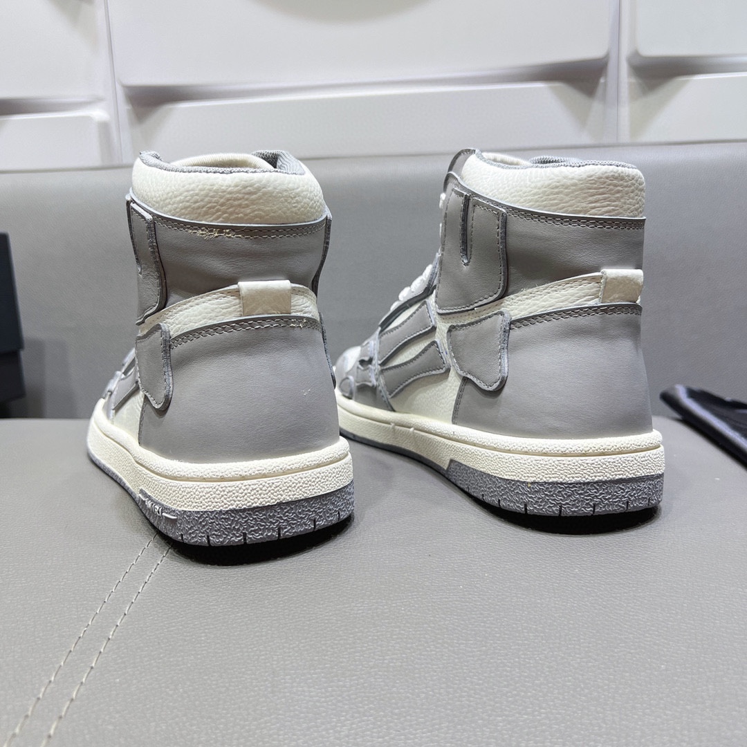 AMIRI SKELETON HIGH-SKEL TOP SNEAKERS