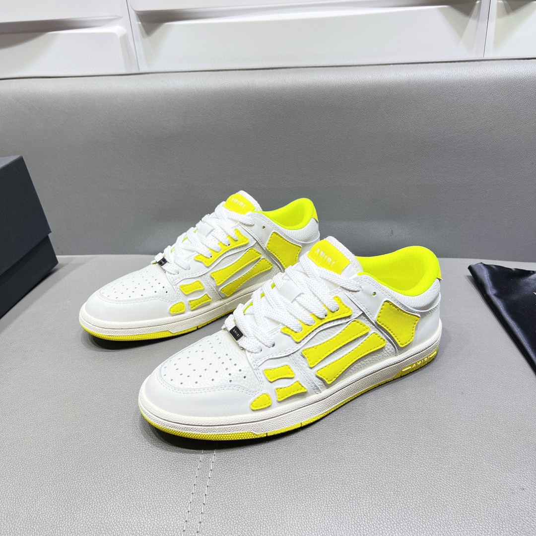 AMIRI SKELETON LOW-SKEL TOP SNEAKERS
