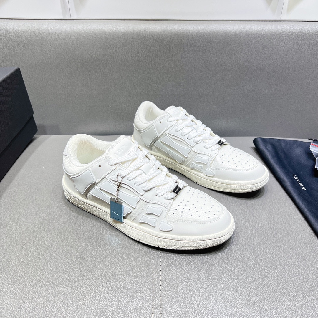 AMIRI SKELETON LOW-SKEL TOP SNEAKERS