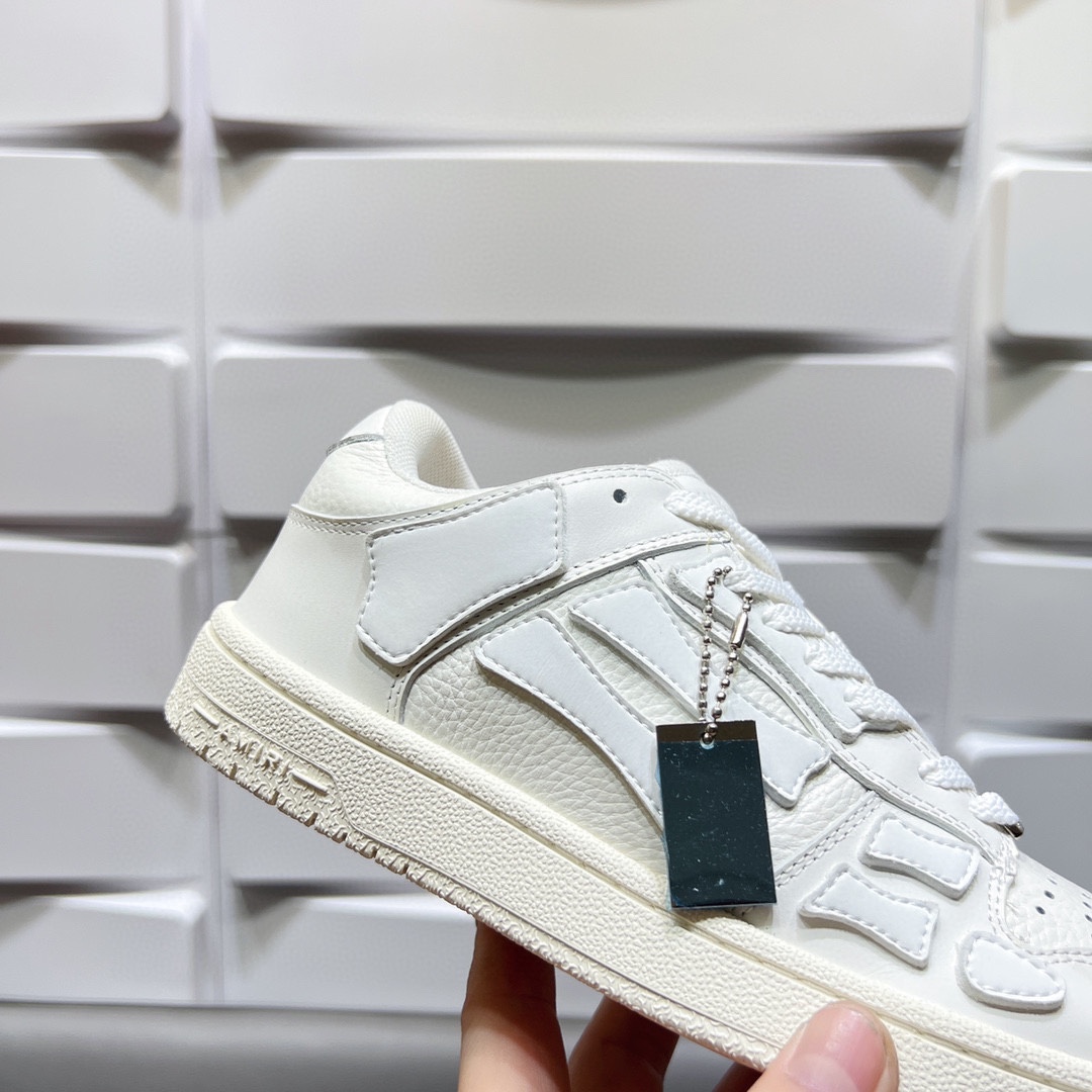 AMIRI SKELETON LOW-SKEL TOP SNEAKERS