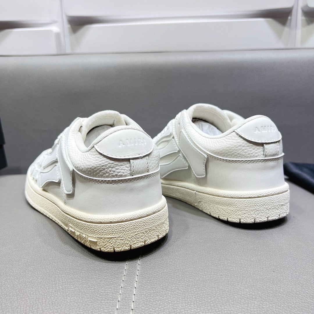 AMIRI SKELETON LOW-SKEL TOP SNEAKERS