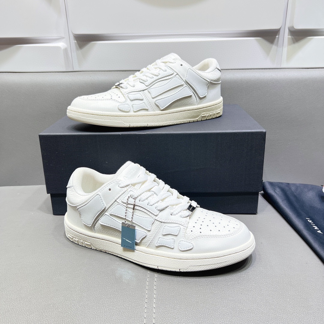 AMIRI SKELETON LOW-SKEL TOP SNEAKERS