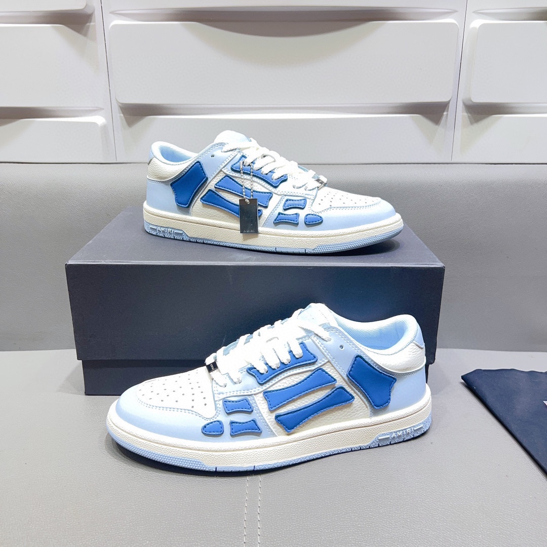 AMIRI SKELETON LOW-SKEL TOP SNEAKERS