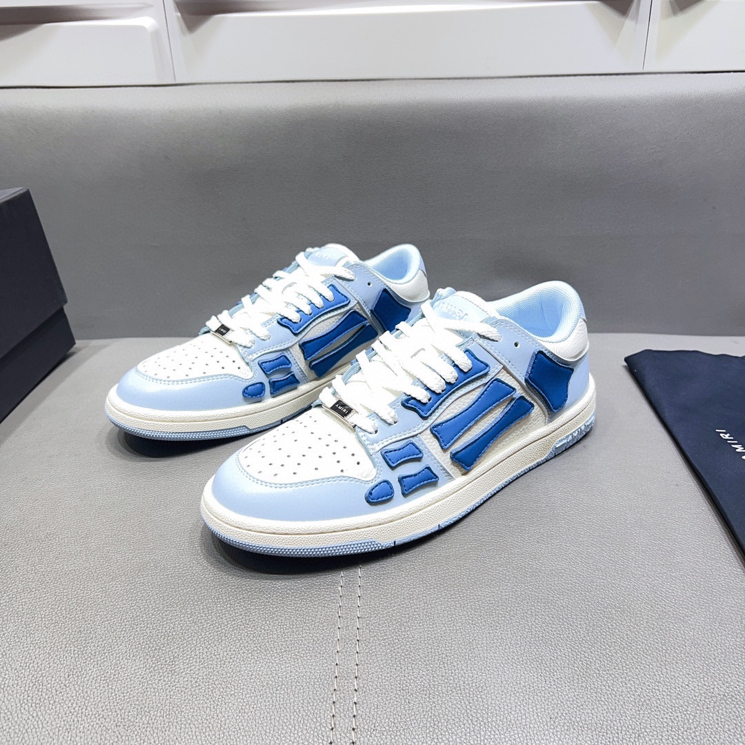 AMIRI SKELETON LOW-SKEL TOP SNEAKERS