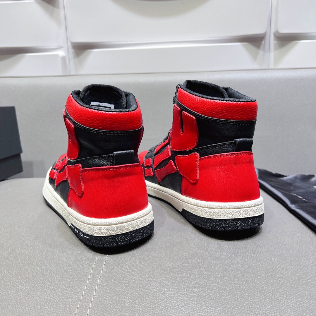 AMIRI SKELETON HIGH-SKEL TOP SNEAKERS