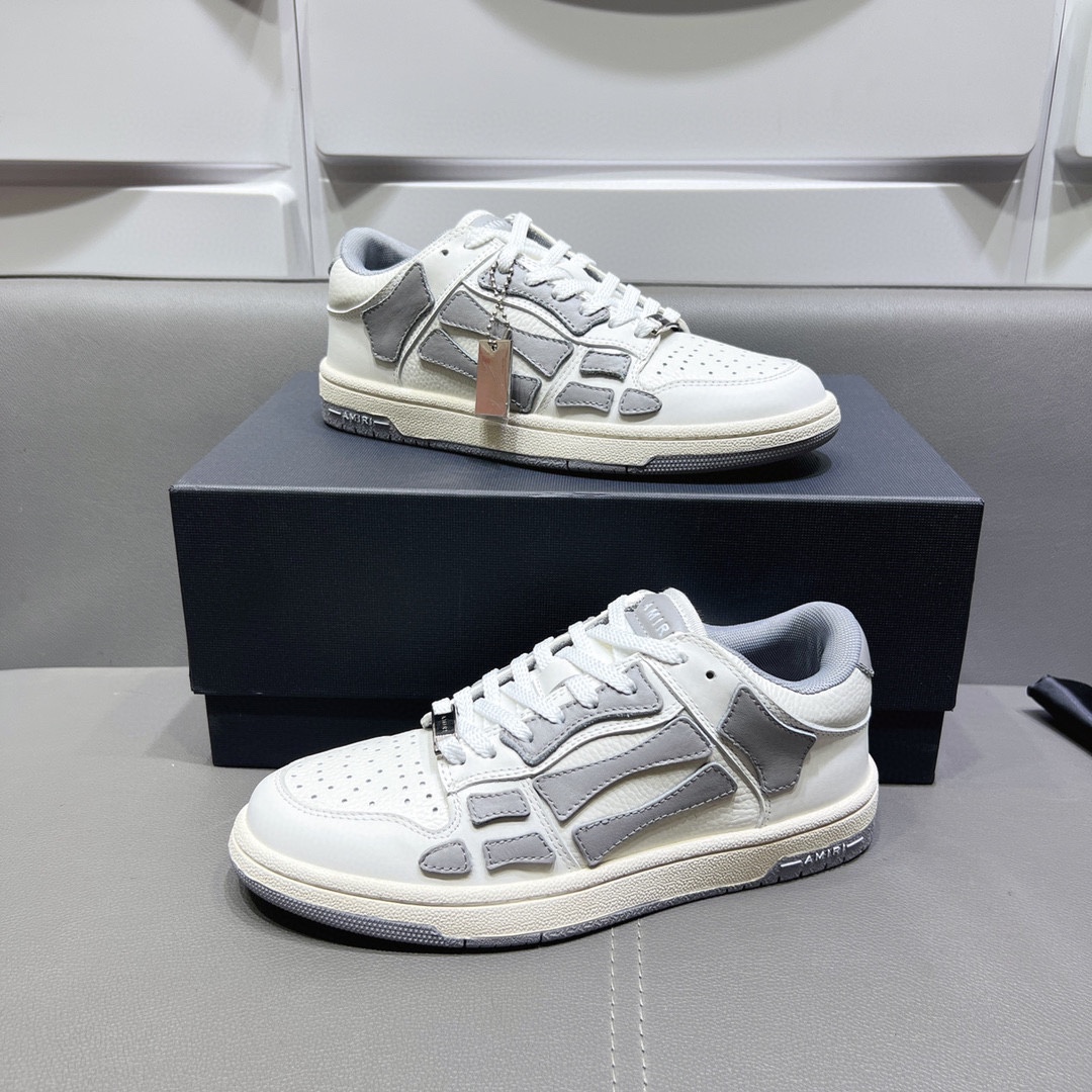 AMIRI SKELETON LOW-SKEL TOP SNEAKERS