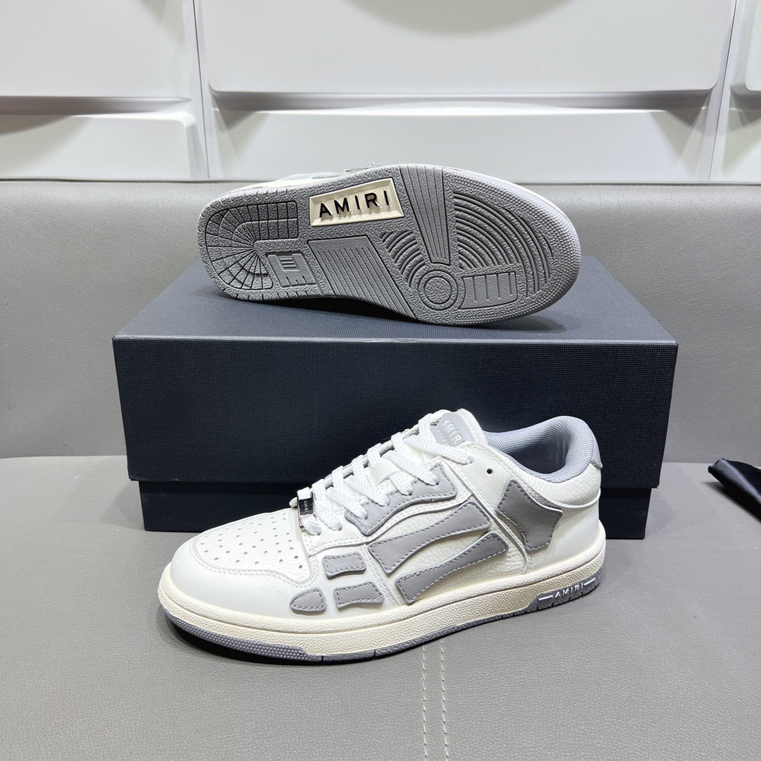 AMIRI SKELETON LOW-SKEL TOP SNEAKERS