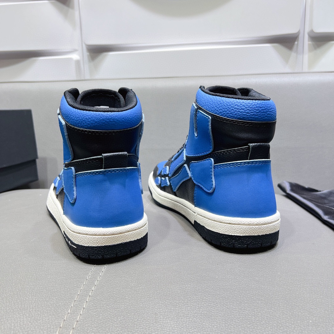 AMIRI SKELETON HIGH-SKEL TOP SNEAKERS
