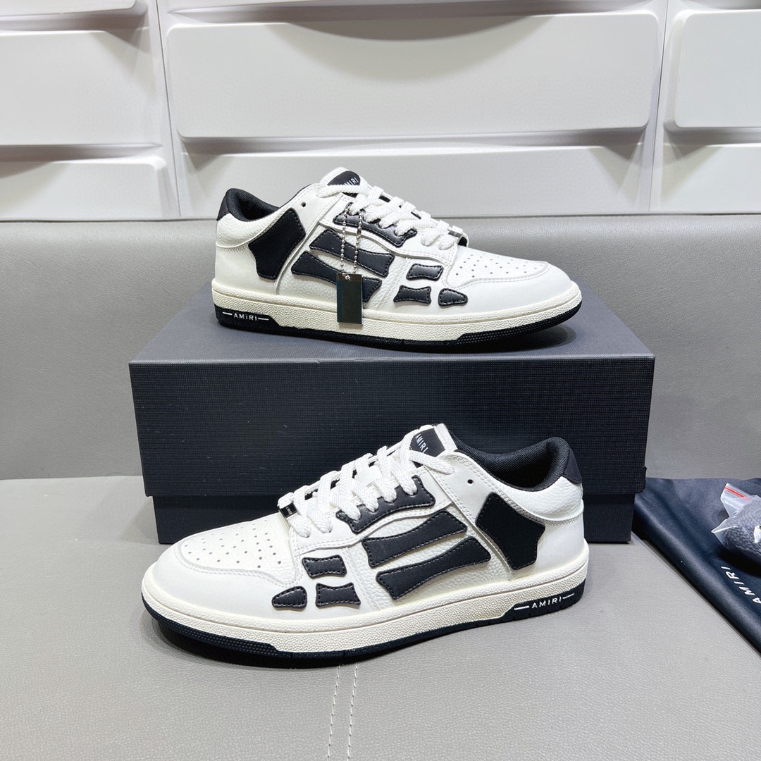 AMIRI SKELETON LOW-SKEL TOP SNEAKERS