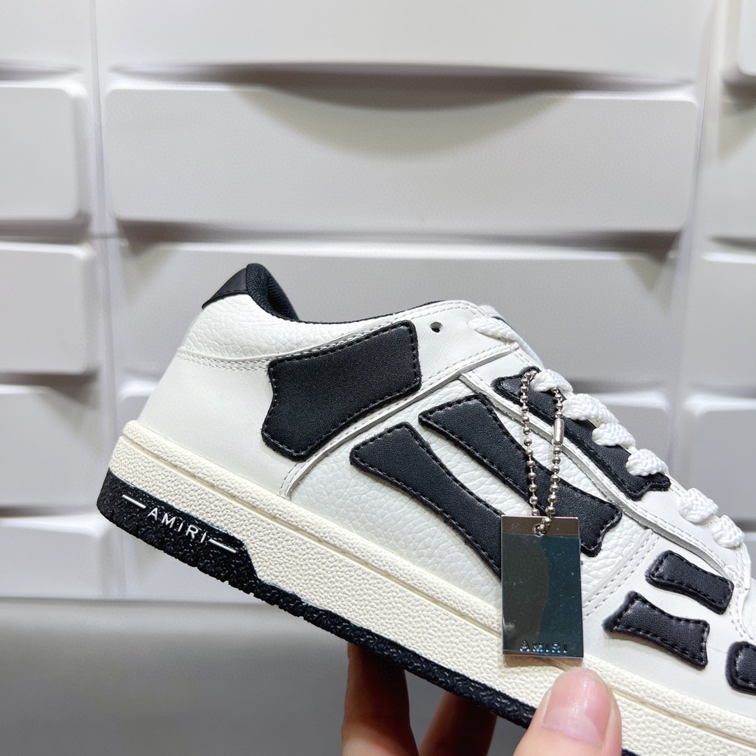 AMIRI SKELETON LOW-SKEL TOP SNEAKERS