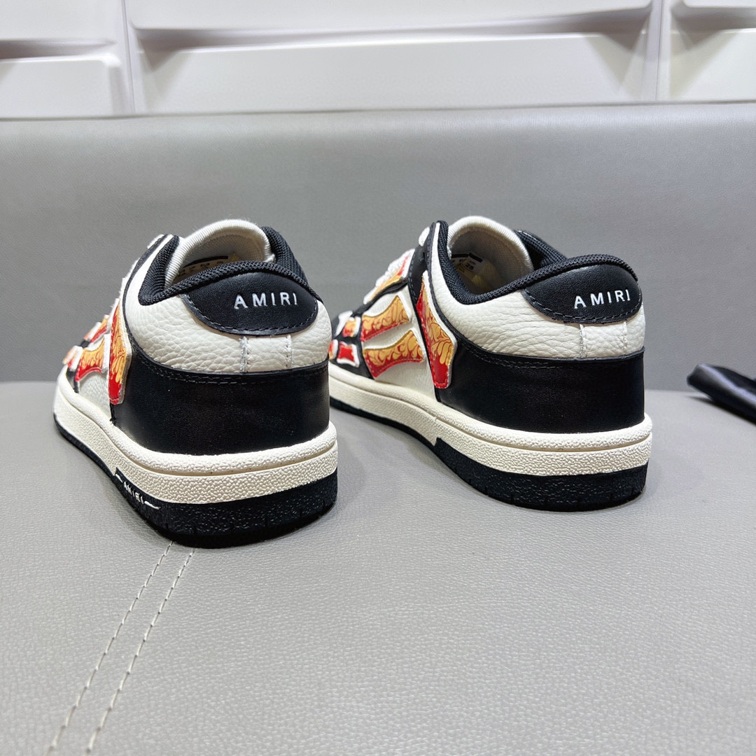 AMIRI SKELETON LOW-SKEL TOP SNEAKERS