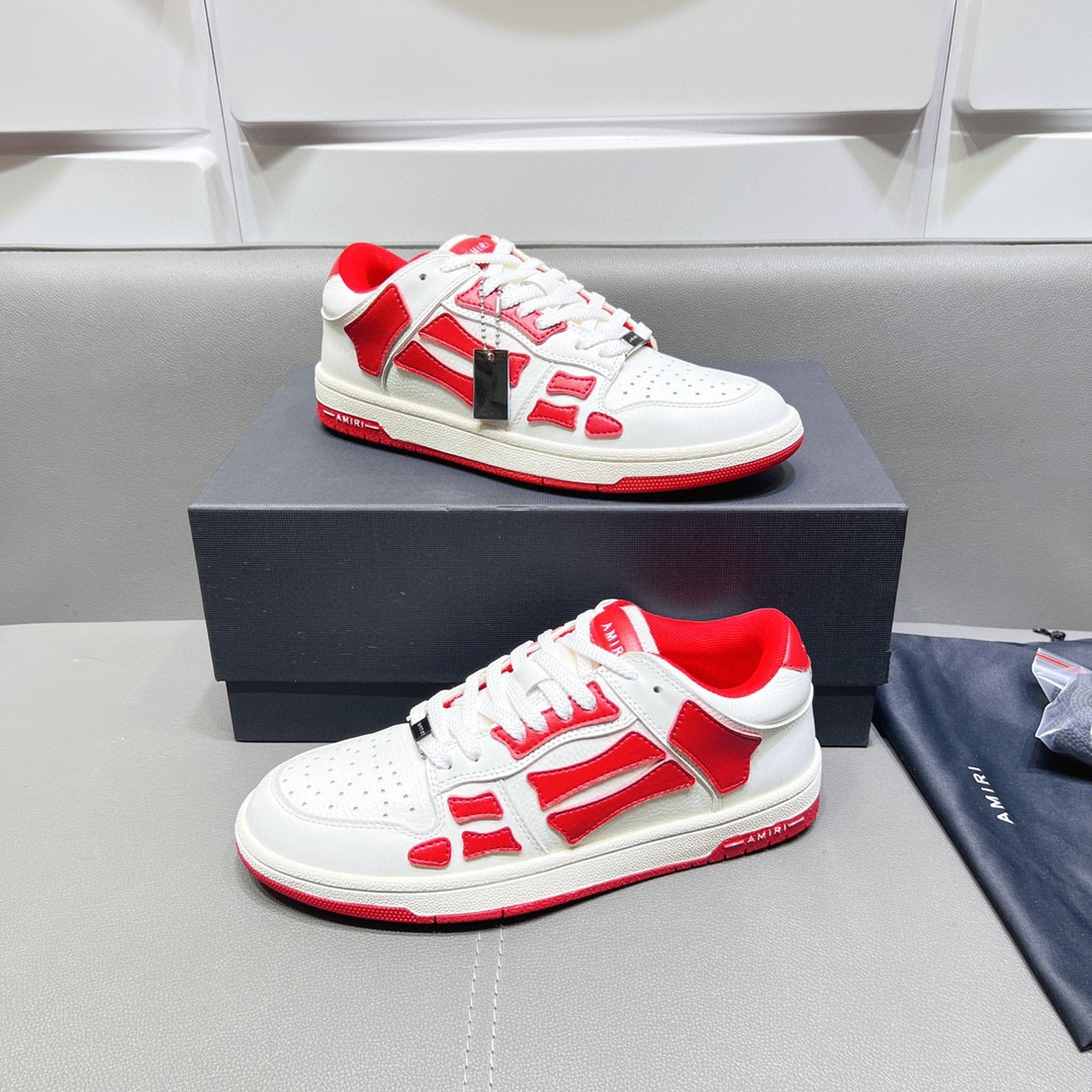 AMIRI SKELETON LOW-SKEL TOP SNEAKERS