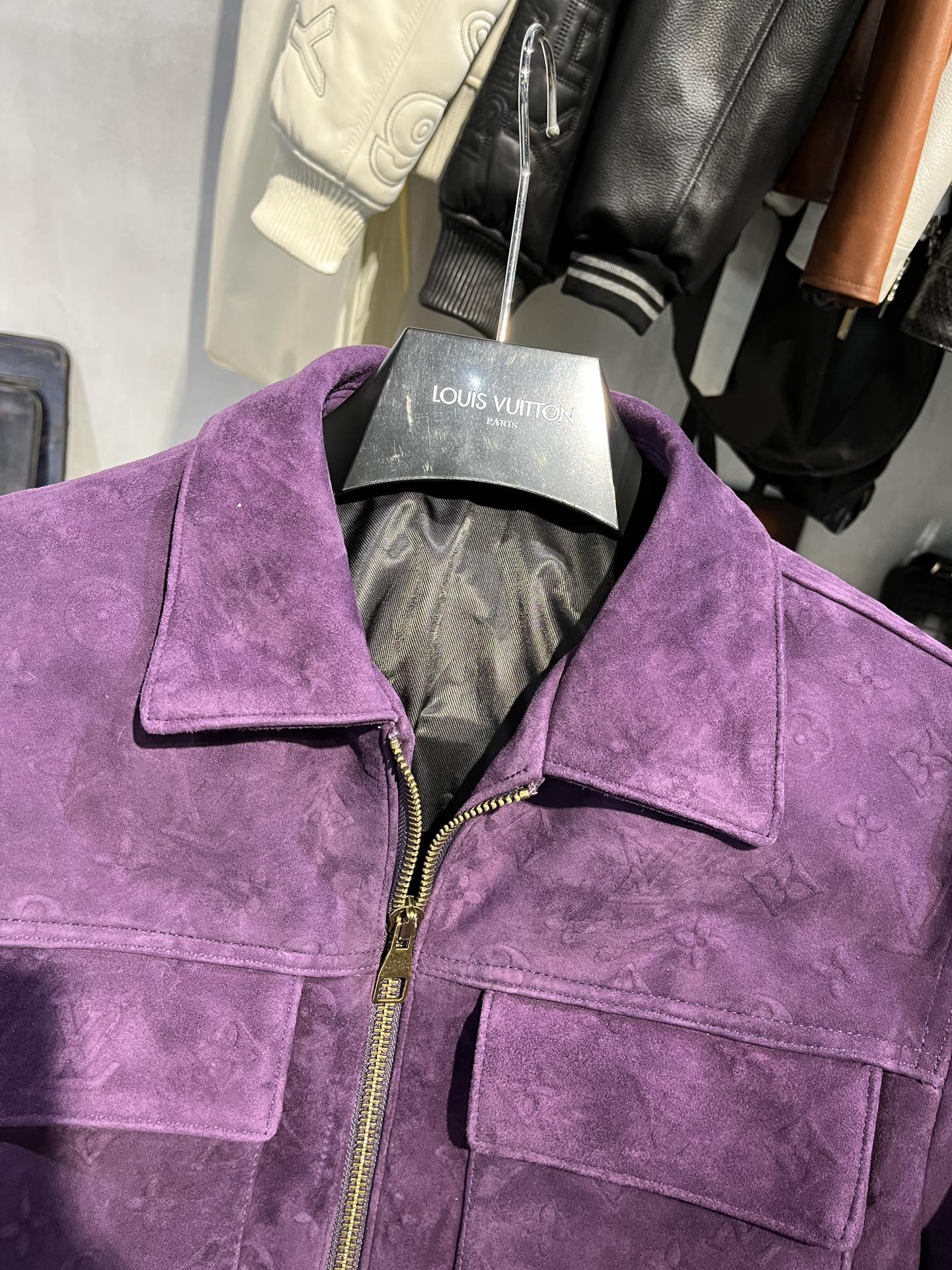 LV Real Leather Jacket