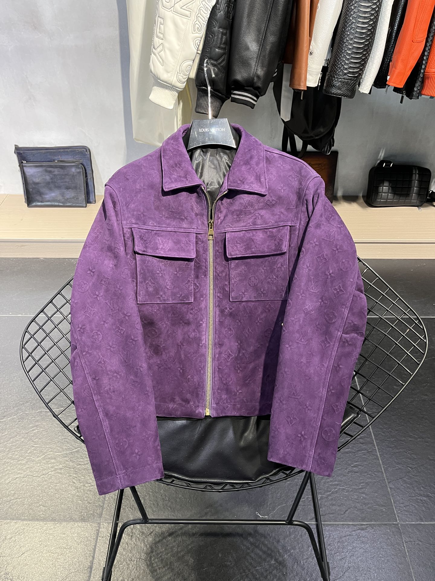 LV Real Leather Jacket