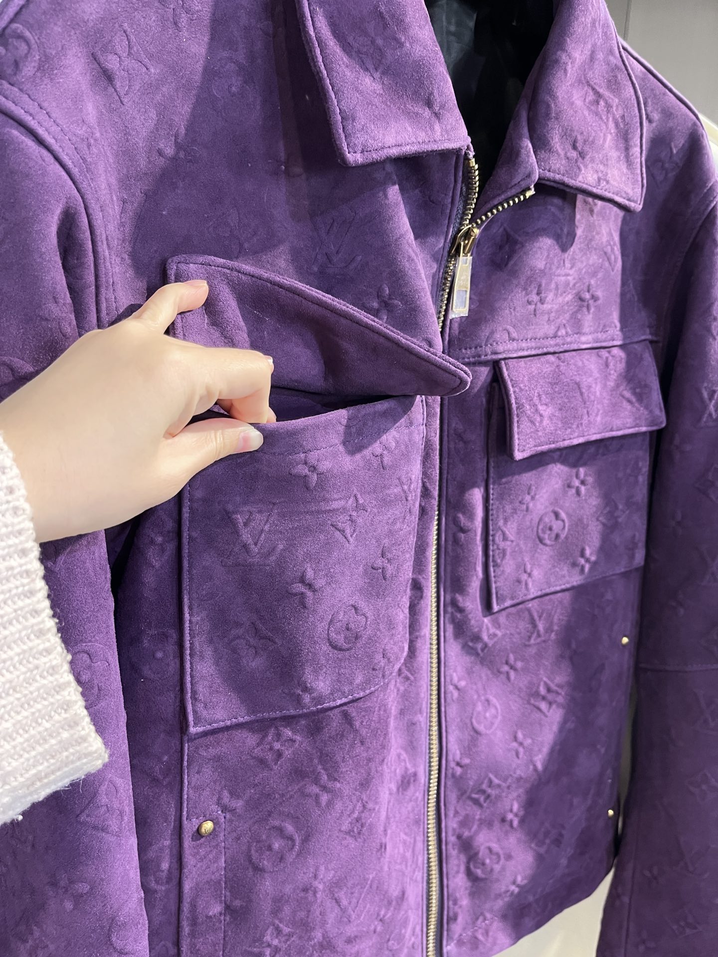 LV Real Leather Jacket