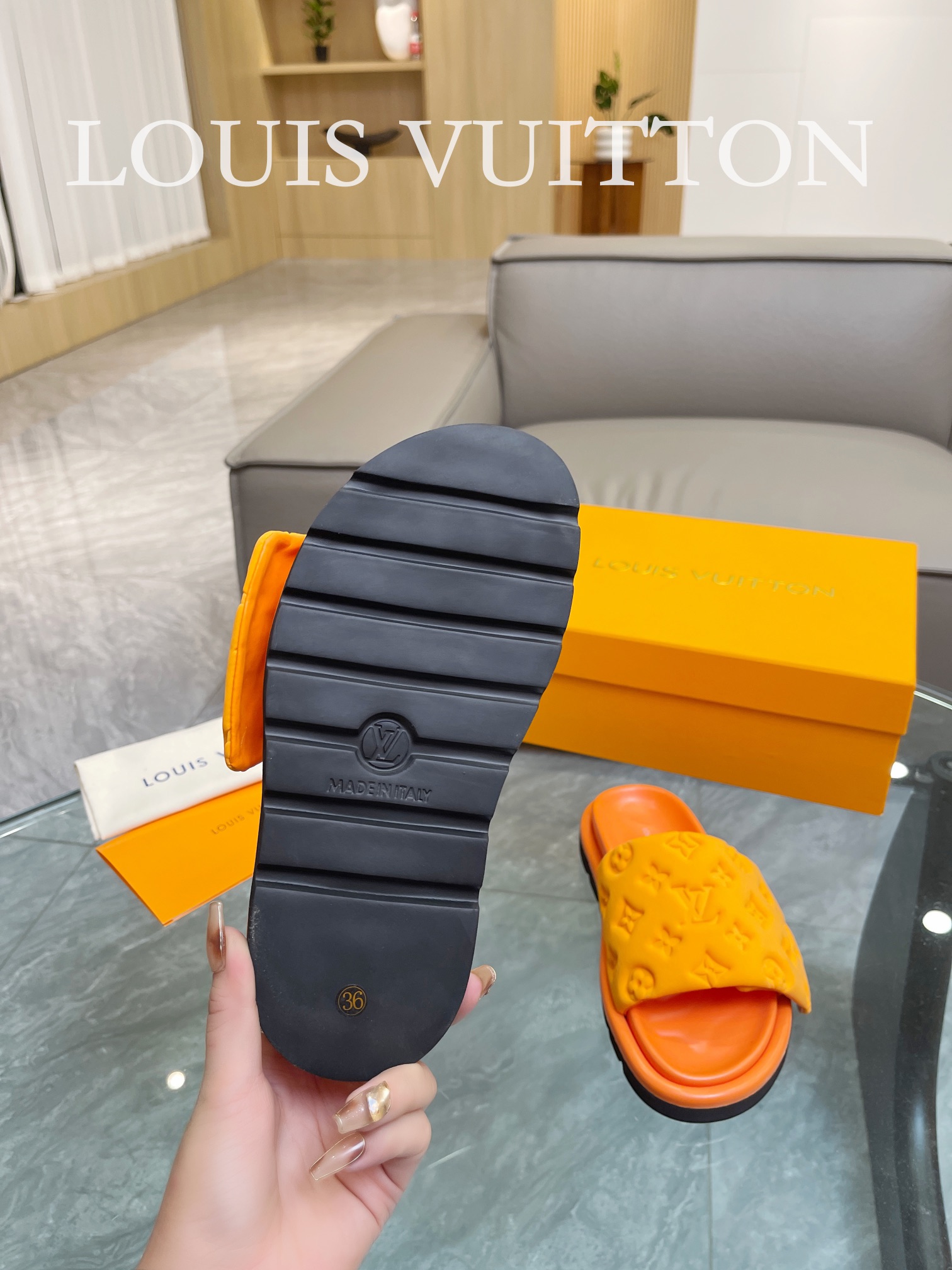LOUIS VUITTON SLIPPERS
