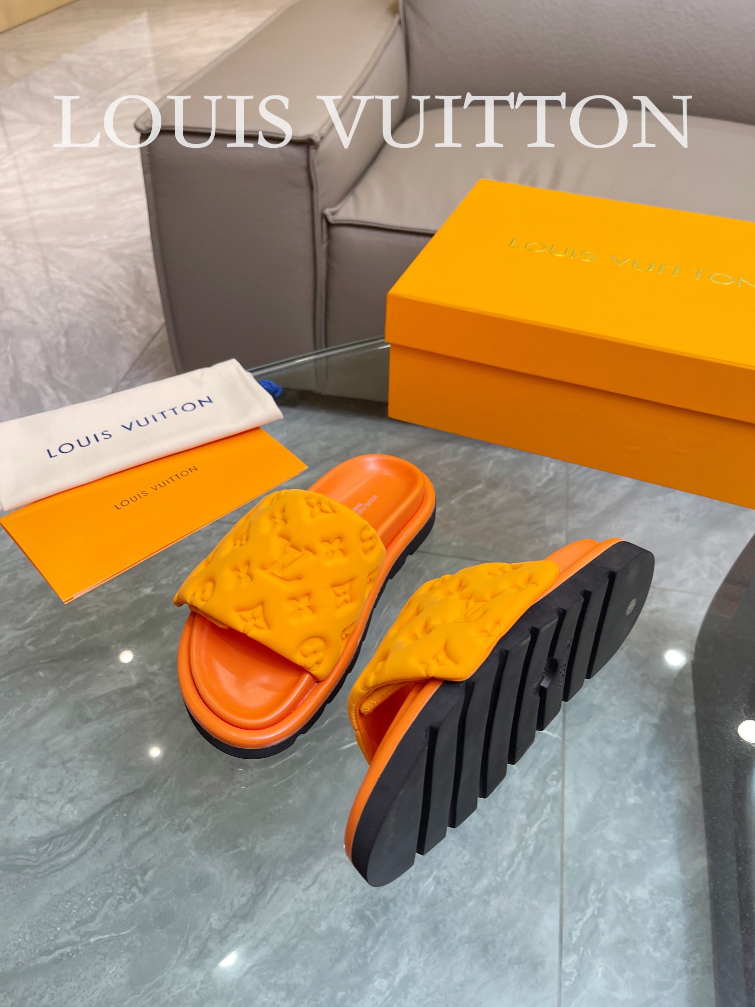 LOUIS VUITTON SLIPPERS