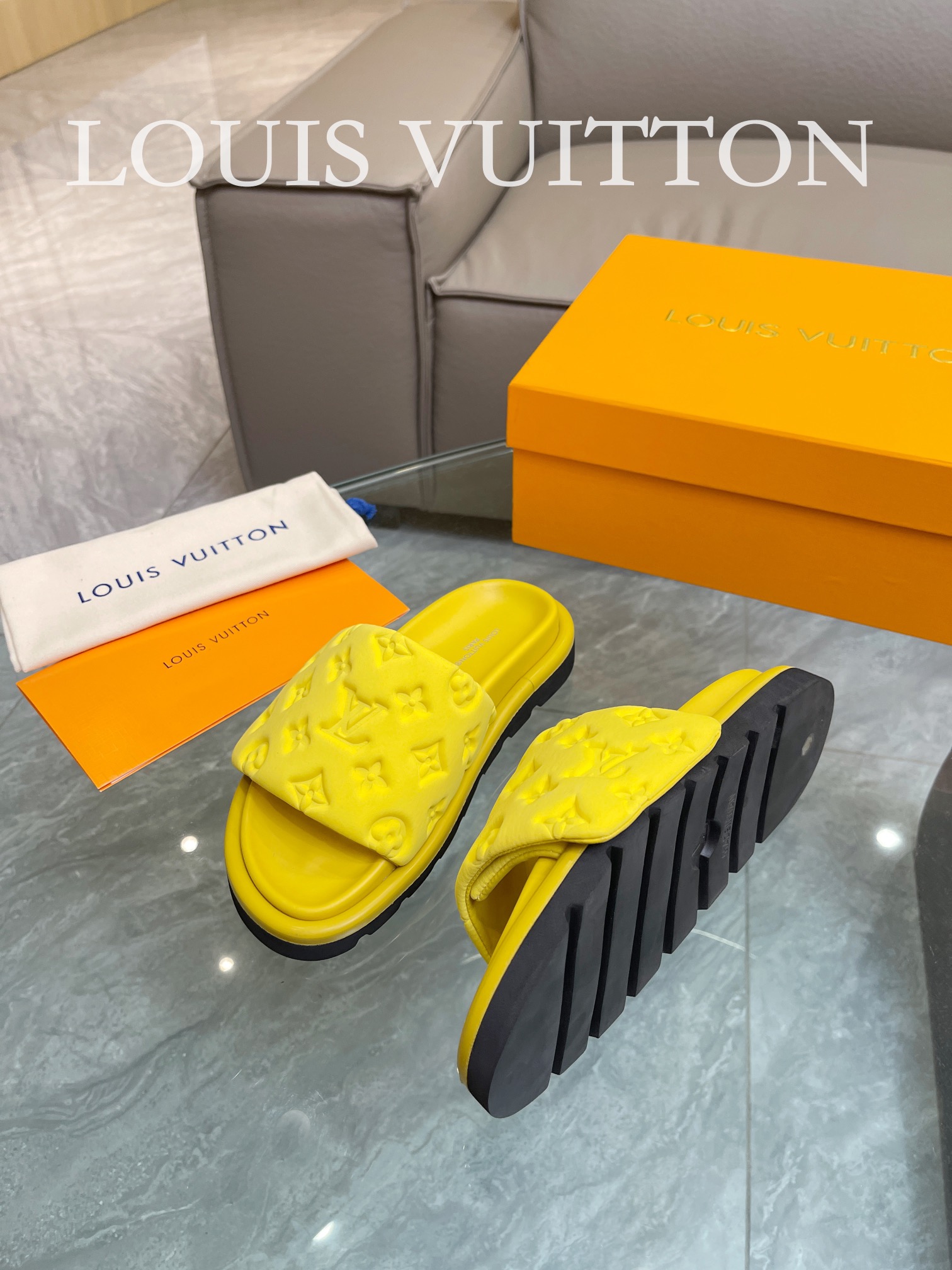 LOUIS VUITTON SLIPPERS