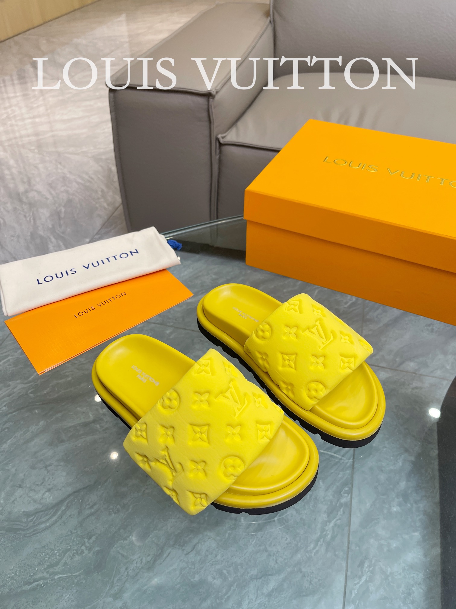 LOUIS VUITTON SLIPPERS