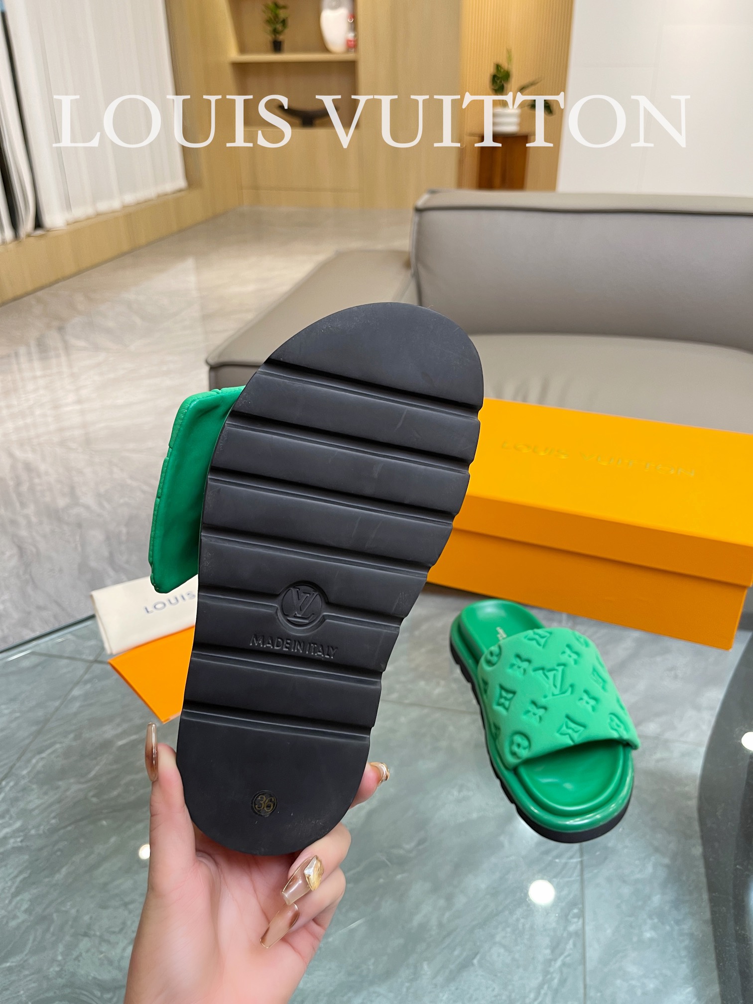 LOUIS VUITTON SLIPPERS