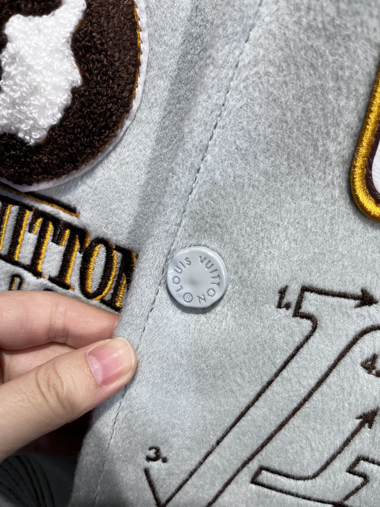 LV Real Leather Jacket