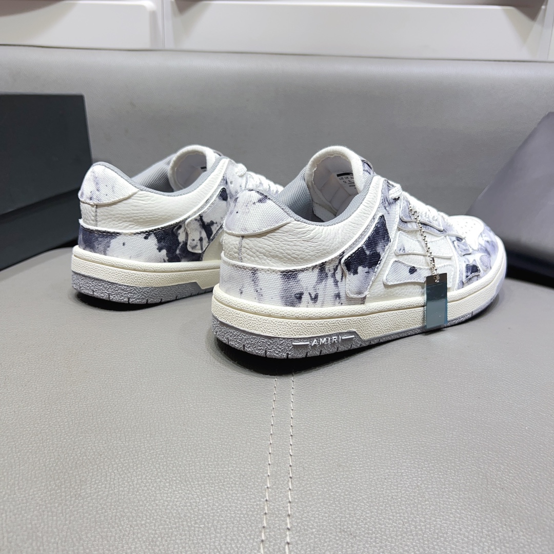 AMIRI SKELETON LOW-SKEL TOP SNEAKERS