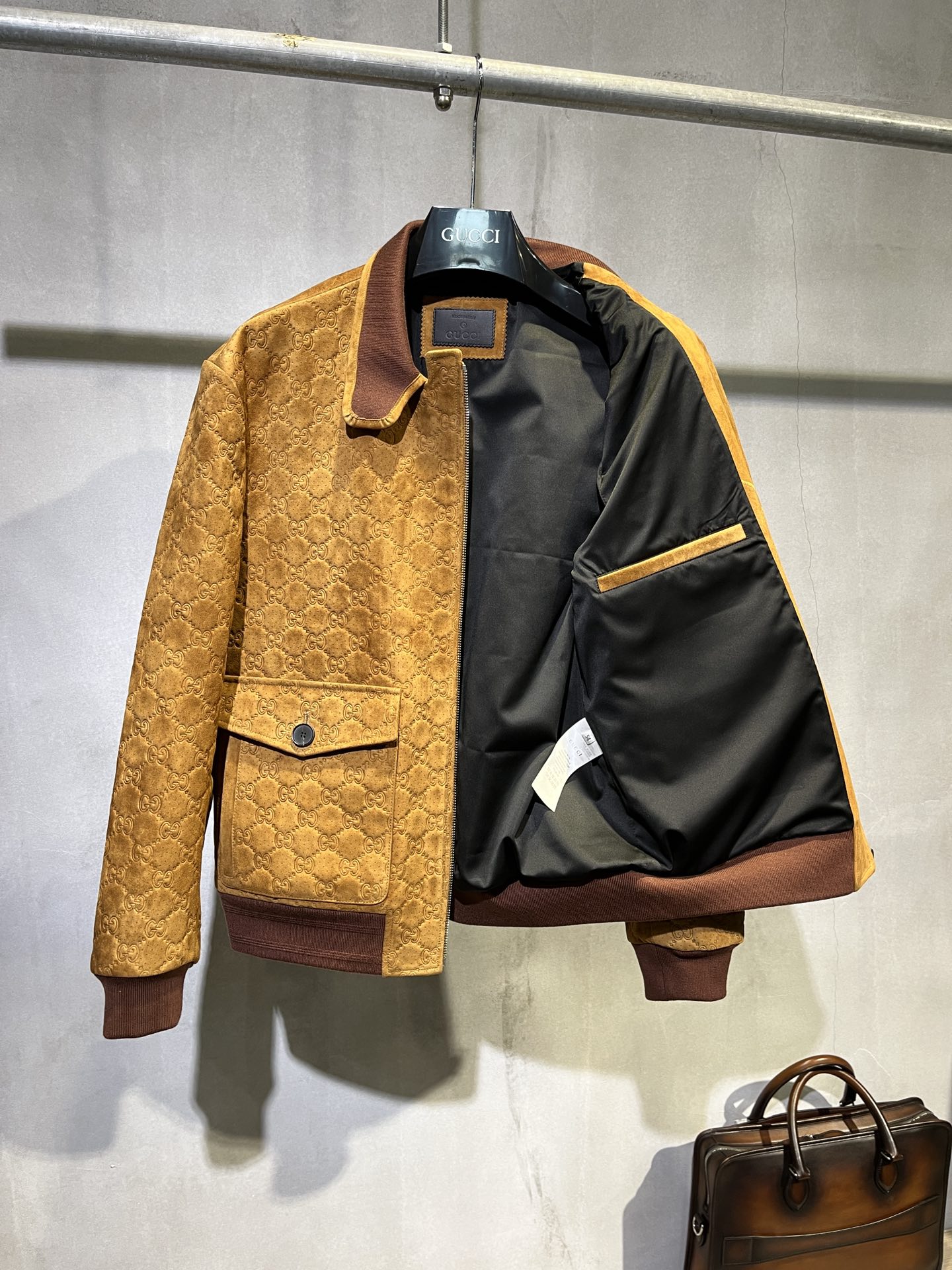 GUCCI Real Leater JACKET