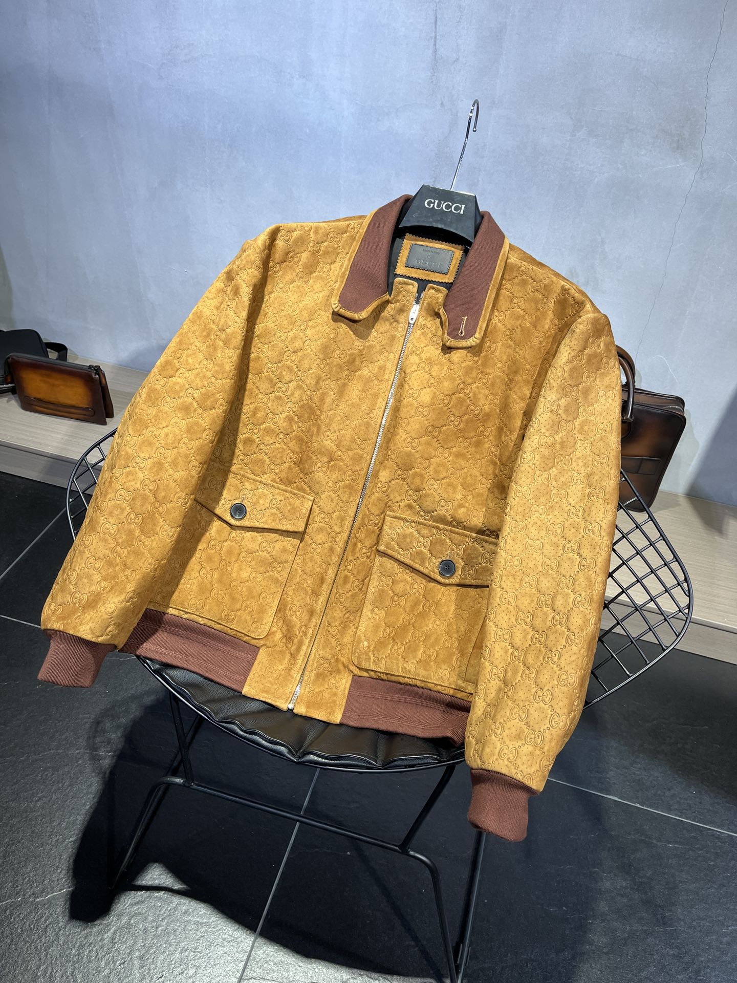 GUCCI Real Leater JACKET