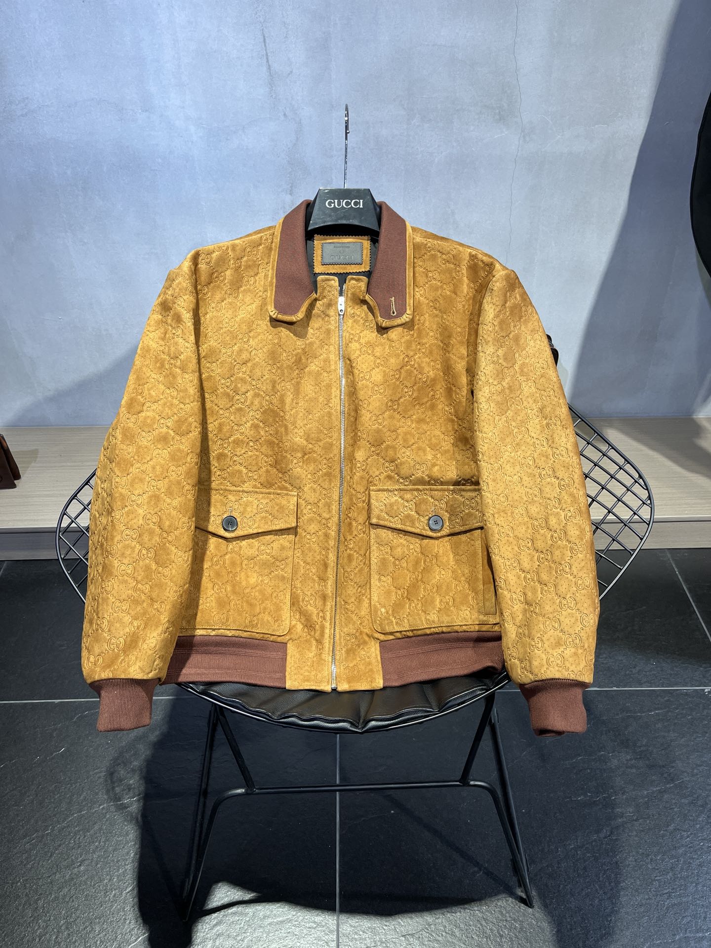 GUCCI Real Leater JACKET