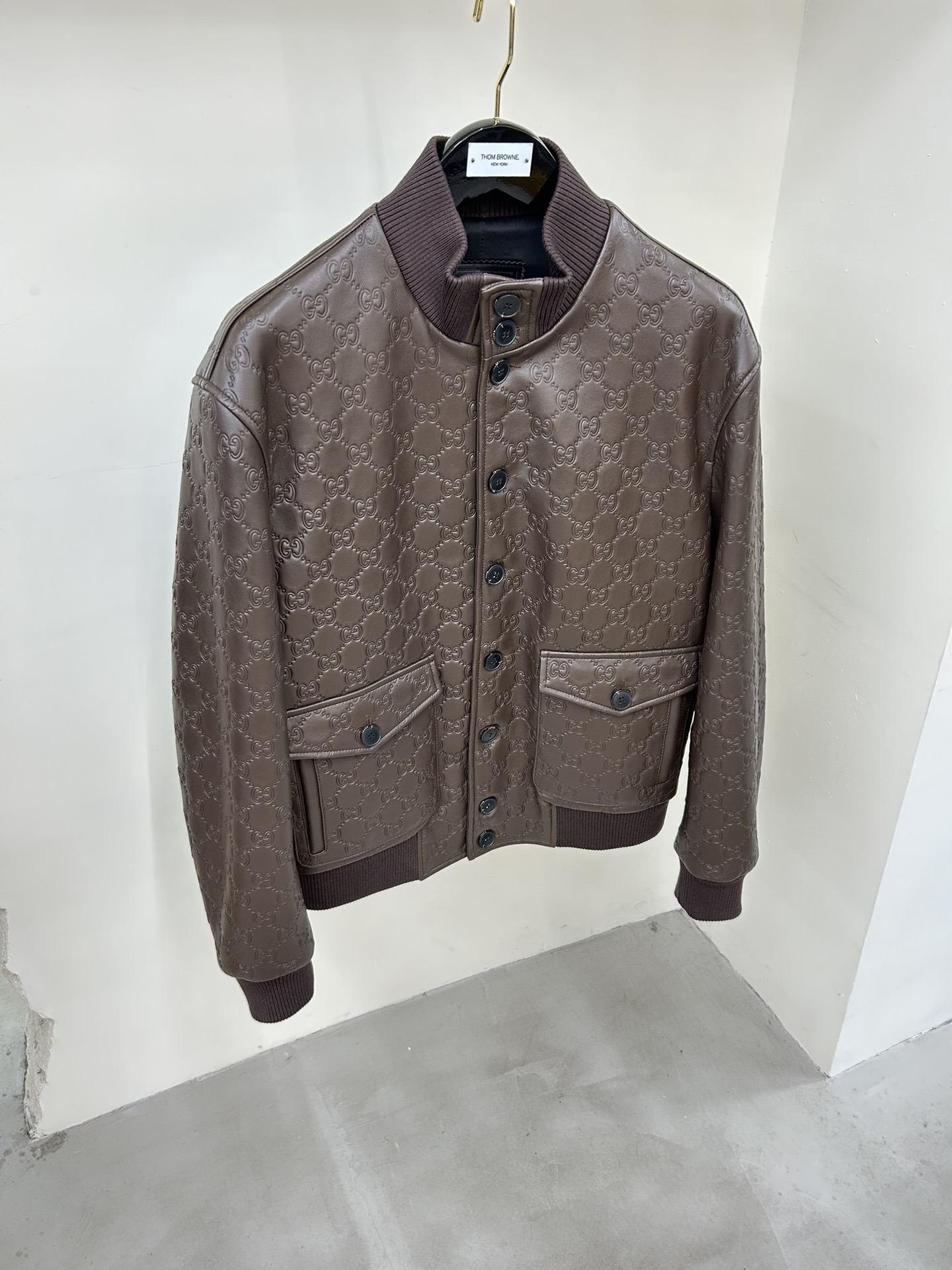 GUCCI Real Leather Jacket