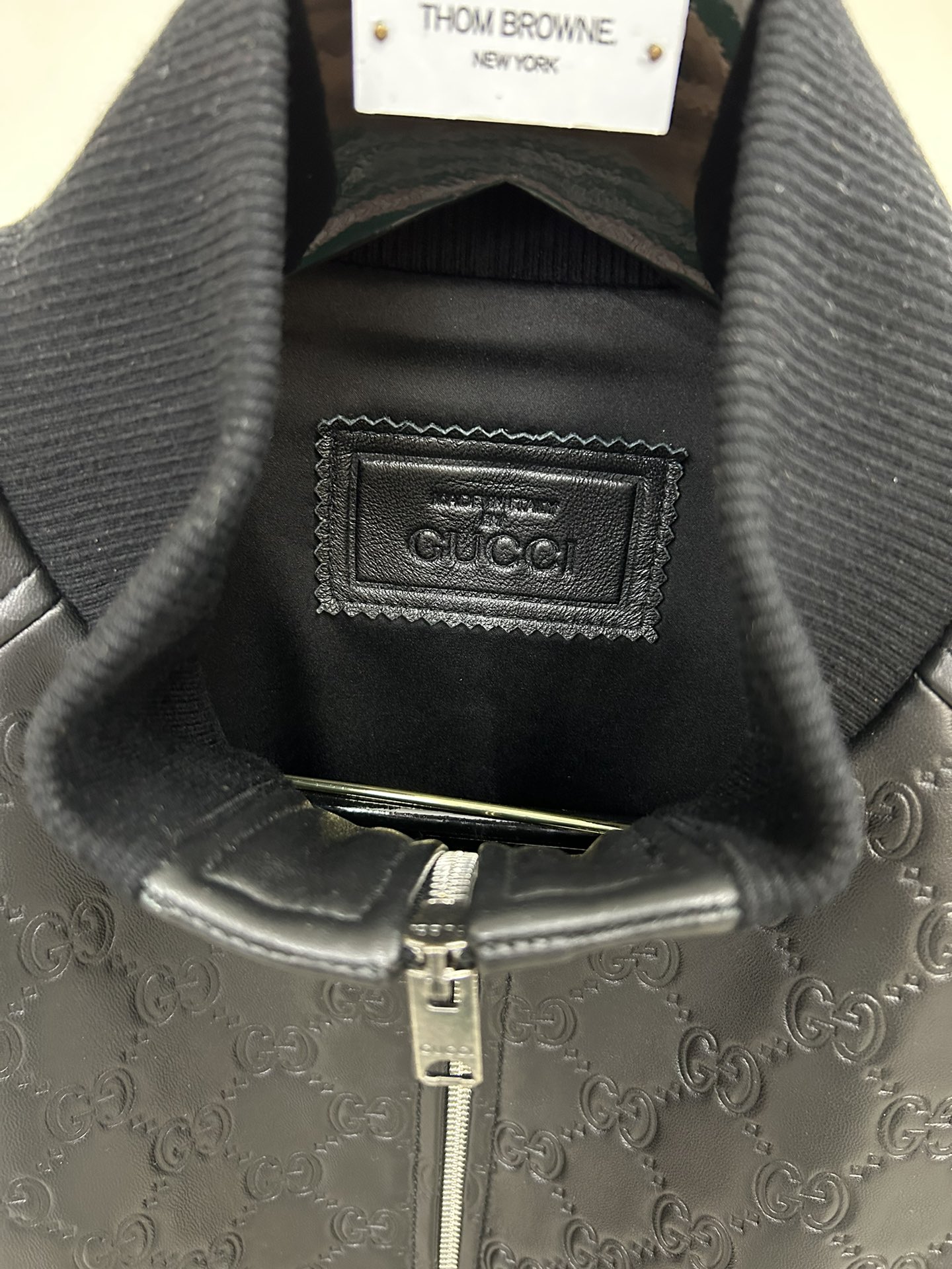 GUCCI Real Leather JEAKET