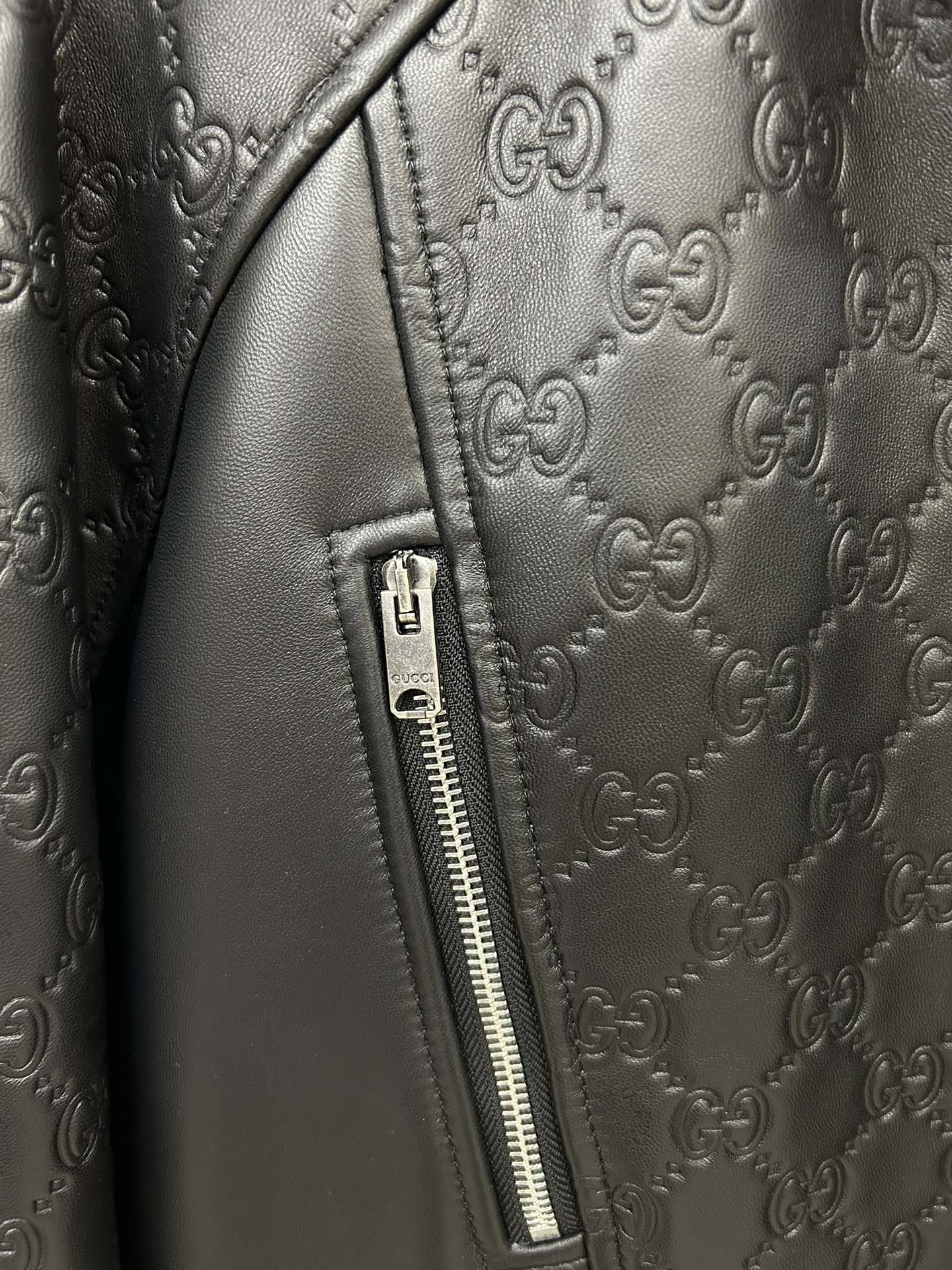 GUCCI Real Leather JEAKET