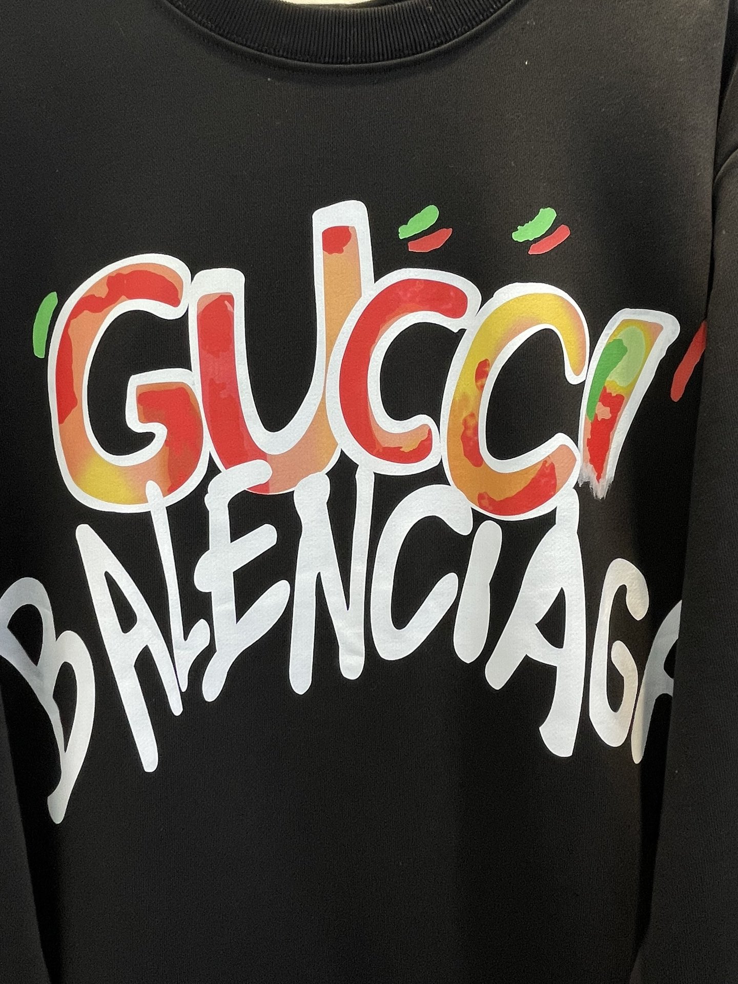 GUCCI*BALENCIAGA SWEATSHIRT